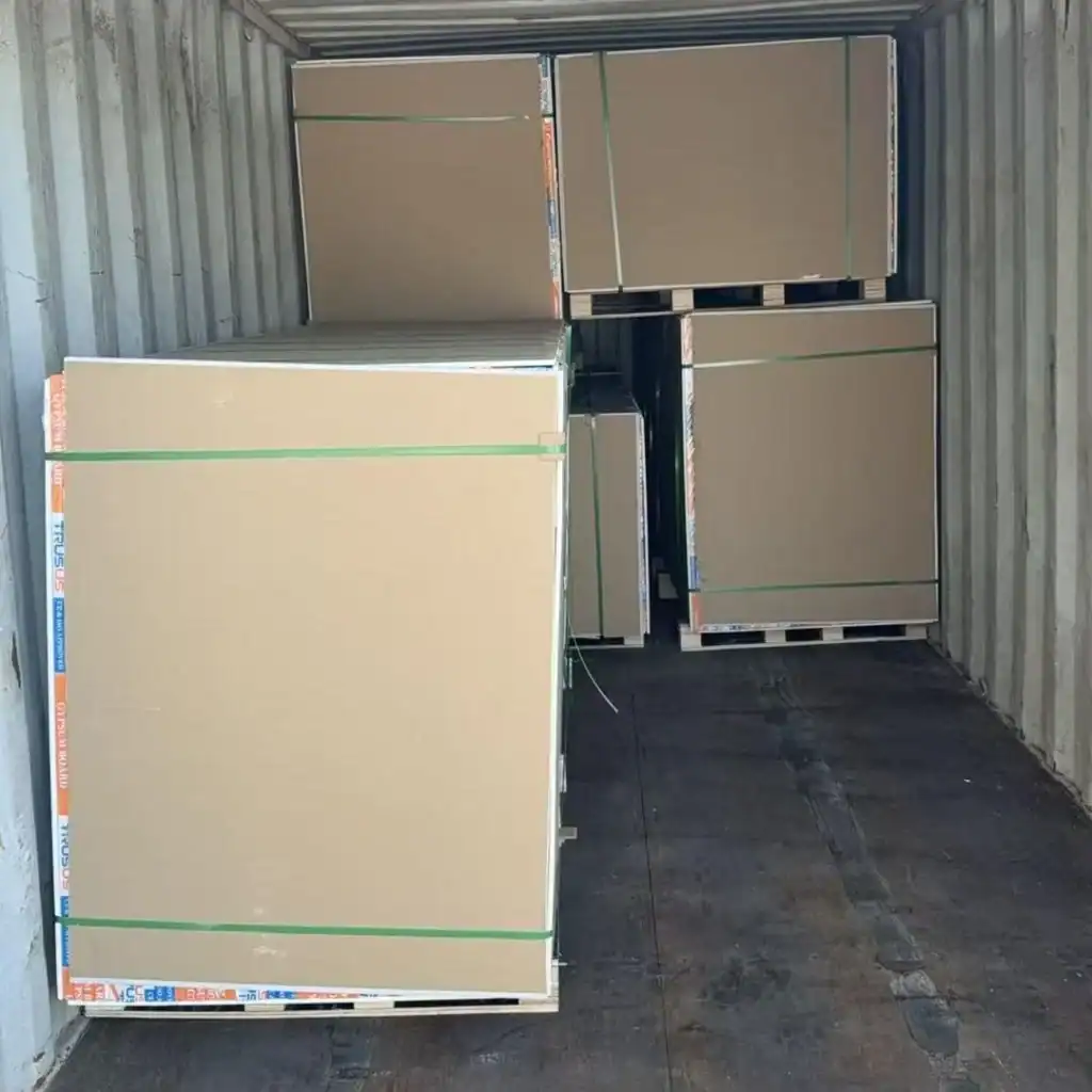 How Does Container Condensation During Sea Freight Affect Gypsum Board Quality?